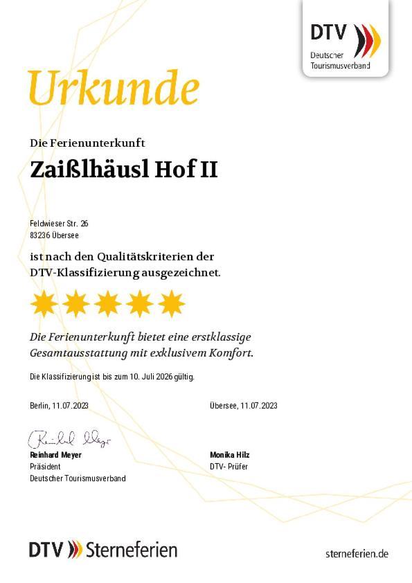 Zaisslhaeusl Hof Ferienwohnungen Übersee Pokój zdjęcie